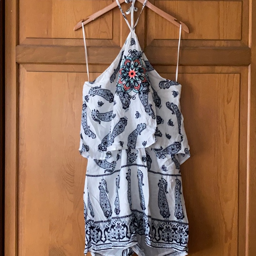 Hi-Neck Romper